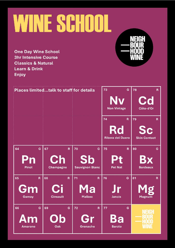 LEESON St - Neighbourhood Wine School - Saturday 10th January 2026