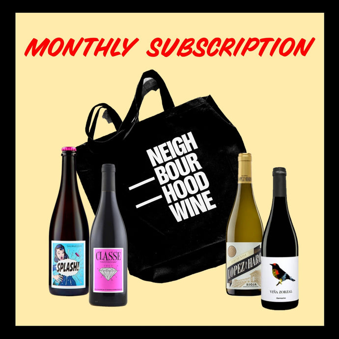 Wine gift subscription - 6 months (€50 per month)